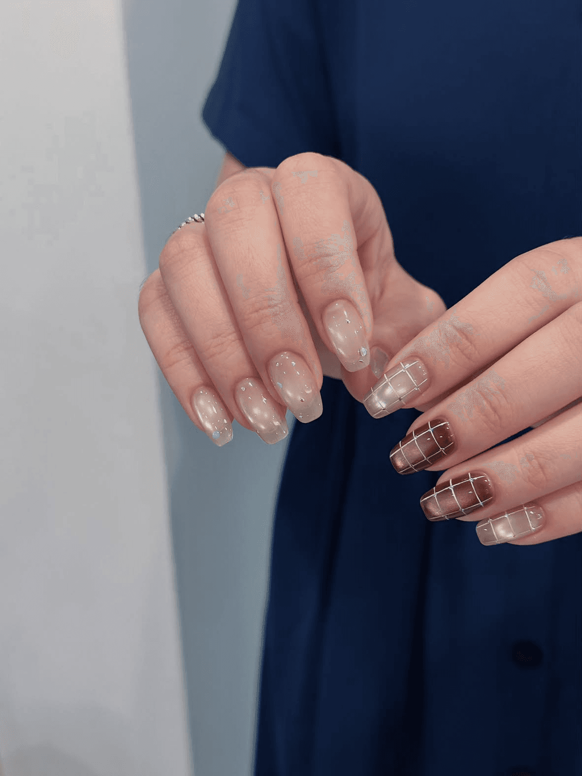 Mutsukiii_nails 自由發揮客製美甲作品